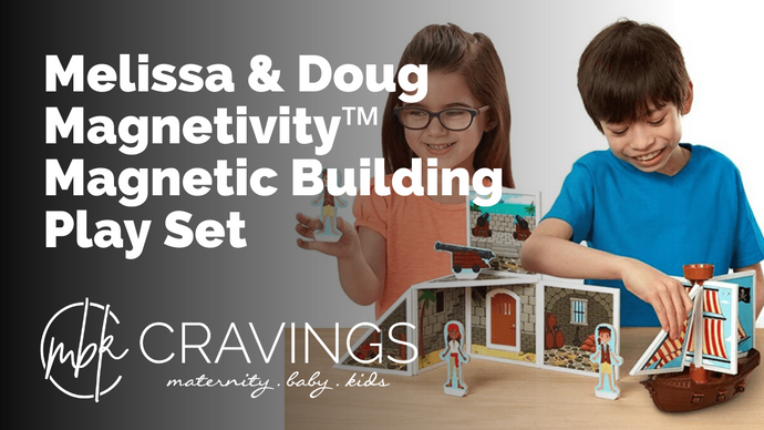 Melissa & Doug Magnetivity Magnetic Building Play Set