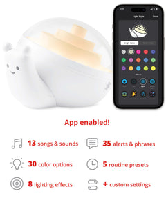 Skip Hop 3-In-1 Smart Snail Sound & Routine Machine