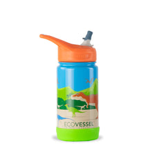 Load image into Gallery viewer, EcoVessel &quot;THE FROST&quot; Insulated Stainless Steel Kids Water Bottle