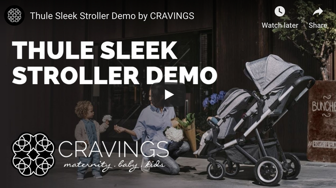 Thule Sleek Stroller Demo