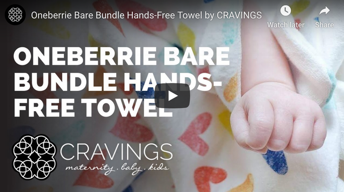 Oneberrie Bare Bundle Hands-Free Towel