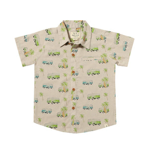 Me & Henry | Campervan Maui Printed Shirt