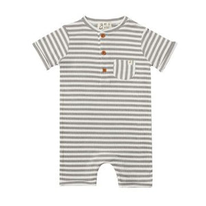 Me & Henry | Ribbed Camborne Henley Romper