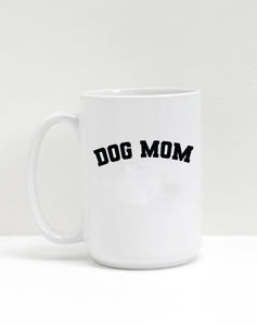 Brunette the Label | 'Dog Mom' Mug