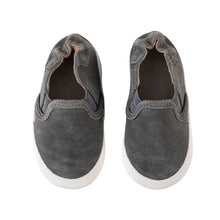 Load image into Gallery viewer, Robeez | Charcoal Grey Liam Soft Sole Shoes