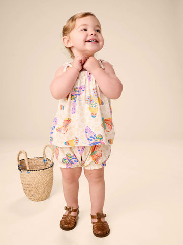 Tea Collection | Tie Shoulder Baby Set