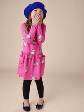 Load image into Gallery viewer, Tea Collection | Long Sleeve Pocket Dress