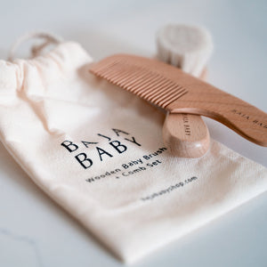 Baja Baby | Wooden Brush & Comb Set