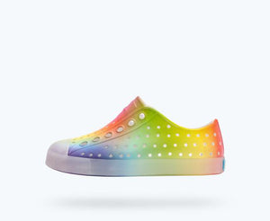 Native | Rainbow Blur Jefferson Print Child Shoes