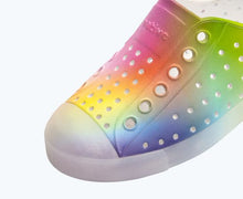 Load image into Gallery viewer, Native | Rainbow Blur Jefferson Print Child Shoes