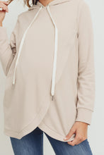 Load image into Gallery viewer, Hello Miz | Heavy Brushed French Terry Maternity/Nursing Hoodie