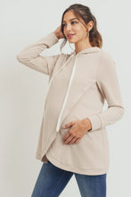 Load image into Gallery viewer, Hello Miz | Heavy Brushed French Terry Maternity/Nursing Hoodie