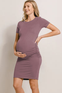 Hello Miz | Heavy Modal Basic Maternity Dress