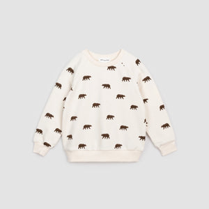 Miles the Label | Grizzly on Creme Child Sweatshirt