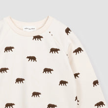 Load image into Gallery viewer, Miles the Label | Grizzly Print on Creme Sweatshirt