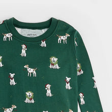 Load image into Gallery viewer, Petit Lem Baby&#39;s Christmas Pajama Sets