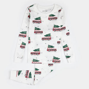 Petit Lem | Holiday Print Children's PJ Set