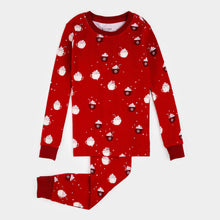 Load image into Gallery viewer, Petit Lem | Holiday Print Children&#39;s PJ Set