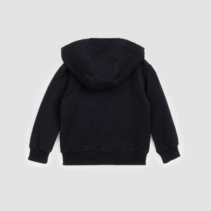 Miles the Label | Black Zip-Up Hoodie