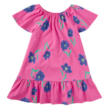 Tea Collection | Flutter Sleeve Drop Skirt Dress