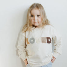 Load image into Gallery viewer, Little Luba | Fuzzy Loved Sweatshirt
