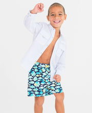 Load image into Gallery viewer, Rugged Butts | Fish Friends Swim Trunks