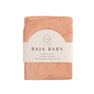 Baja Baby | Bamboo + Cotton Hooded Towel