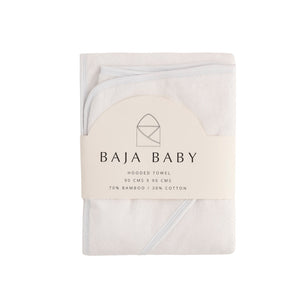 Baja Baby | Bamboo + Cotton Hooded Towel