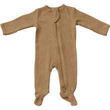 Load image into Gallery viewer, Mebie Baby | Organic Cotton Ribbed Zippered Sleeper