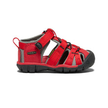 Load image into Gallery viewer, KEEN | Toddlers&#39; Seacamp II CNX Red &amp; Gargoyle Sandals