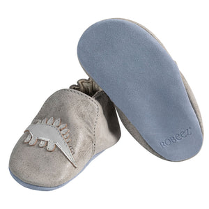 Robeez Grey Ramsey Soft Sole Shoes