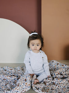Mebie Baby | Ribbed Knit Layette Set