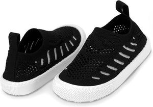 Jan & Jul | Black Breeze Slip On Shoes