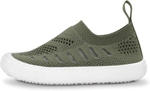 Load image into Gallery viewer, Jan &amp; Jul | Army Green Breeze Knit Slip On Shoe