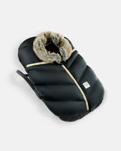 Load image into Gallery viewer, 7AM Enfant | Tundra Black Car Seat Cocoon