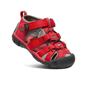 KEEN | Toddlers' Seacamp II CNX Red & Gargoyle Sandals