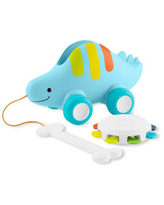 Skip Hop | Explore & More Dinosaur 3-in-1 Musical Pull Toy