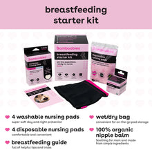 Load image into Gallery viewer, Bamboobies Breastfeeding Starter Kit