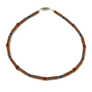 Pure Hazelwood | Teething Necklace with Amber | 11"