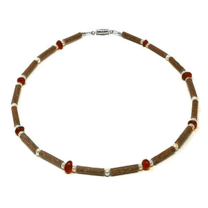 Pure Hazelwood | Teething Necklace with Amber | 11"