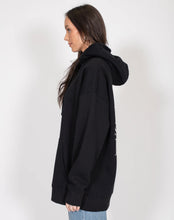 Load image into Gallery viewer, Brunette the Label | The &quot;BABES SUPPORTING BABES&quot; Big Sister Hoodie in Black