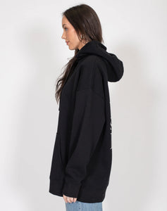 Brunette the Label | The "BABES SUPPORTING BABES" Big Sister Hoodie in Black