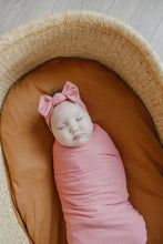 Load image into Gallery viewer, Copper Pearl | Rib Knit Swaddle Blanket