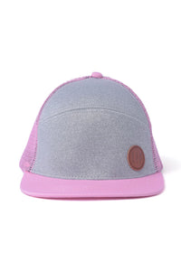 L&P Apparel | Pink Orleans Mesh Snapback Cap | Legendary Fit