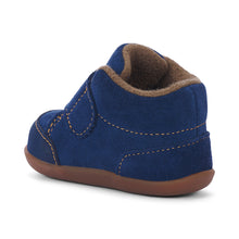 Load image into Gallery viewer, See Kai Run | Navy Suede Casey Mini First Walker