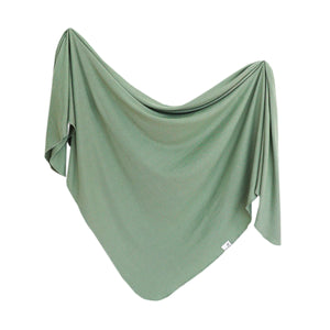Copper Pearl | Rib Knit Swaddle Blanket