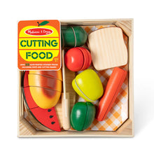 Load image into Gallery viewer, Melissa &amp; Doug Cutting Food Wooden Play Set