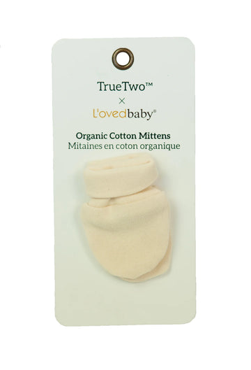 True Two x L'oved Baby | Organic Scratch Mittens