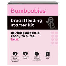 Load image into Gallery viewer, Bamboobies Breastfeeding Starter Kit