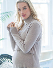 Load image into Gallery viewer, Seraphine | Jaquelyn Maternity &amp; Nursing Cotton Knit Sweater